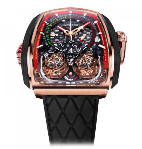 Jacob & Co Replica watch TT200.40.NS.NK.A Grand Complication Masterpieces Twin Turbo Furious